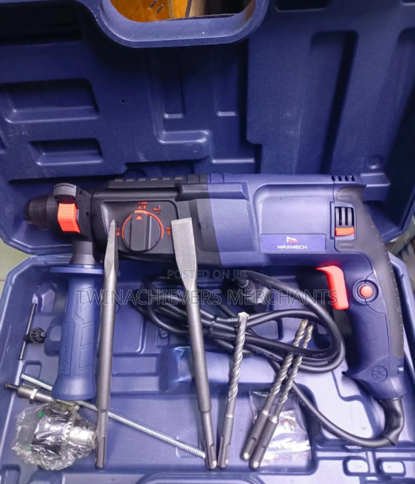 Powerful 800w Maxmech Rotary Hammer Drill