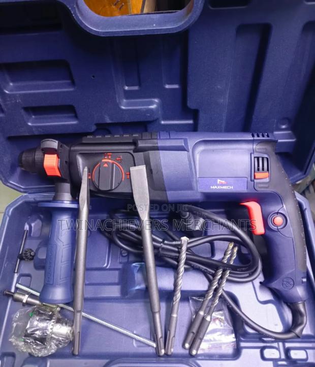 Powerful 800w Maxmech Rotary Hammer Drill