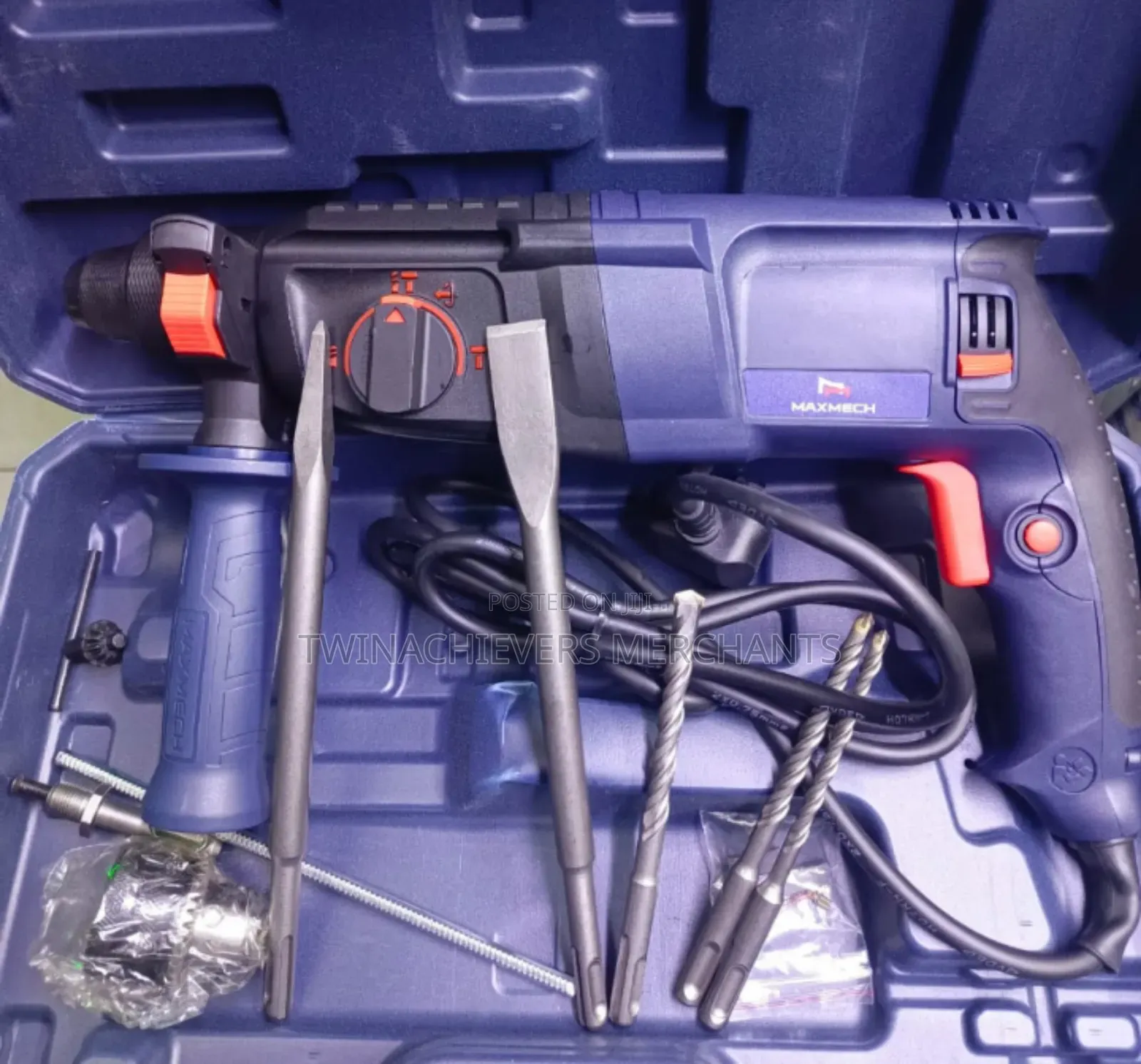 Powerful 800w Maxmech Rotary Hammer Drill