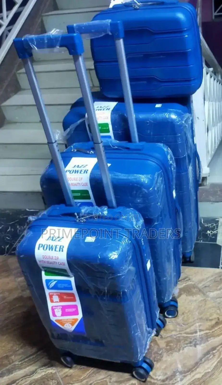 Fashion 4 in 1 Unbreakble Laxurious Rubber Suitcase