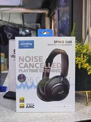 Anker Soundcore Space Q45 – Noise-Cancelling Headphones Blue