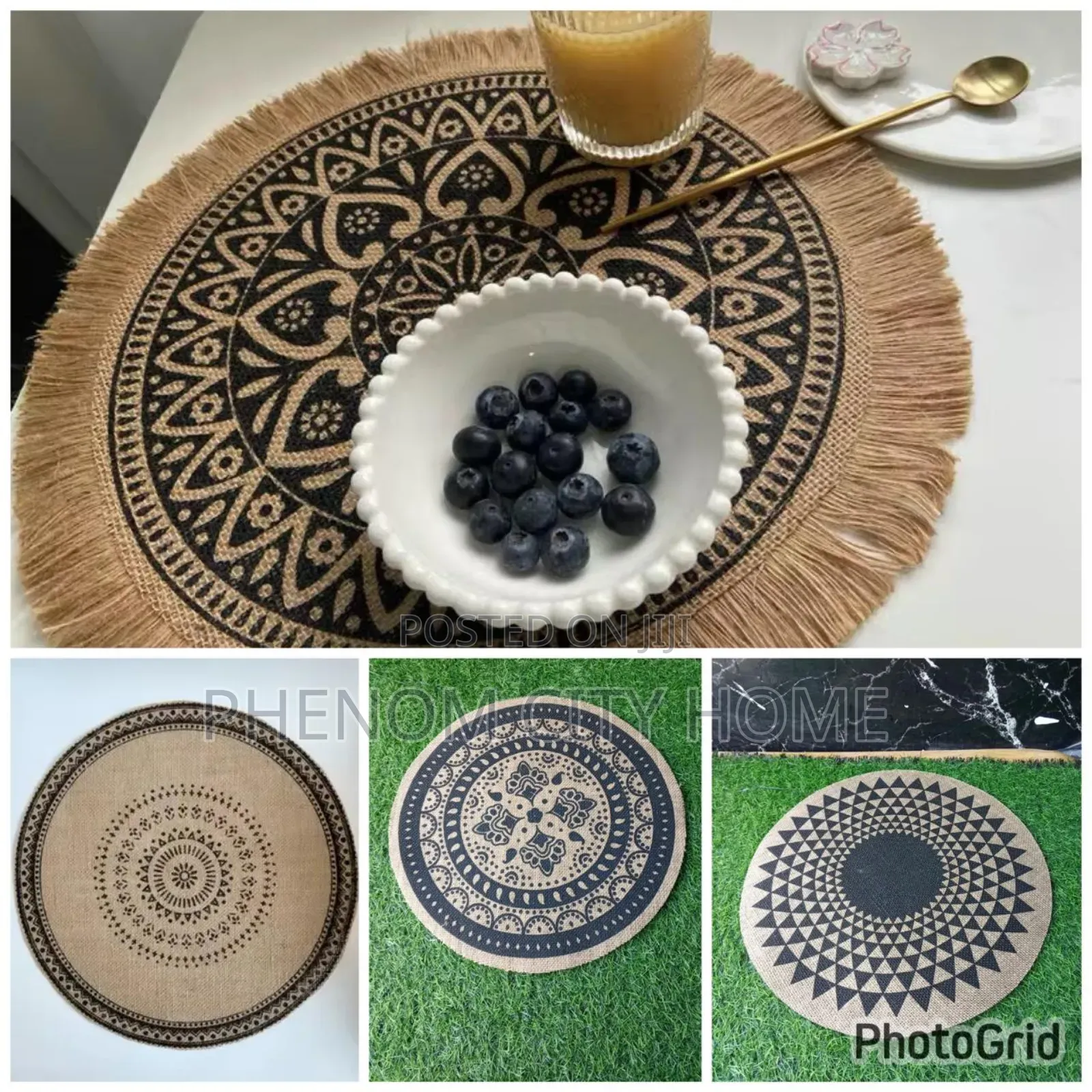 Timeless Wooven Table Mats