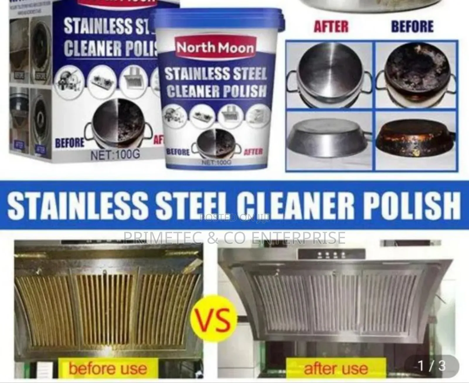 Stainless Steel Rust Remover 100g