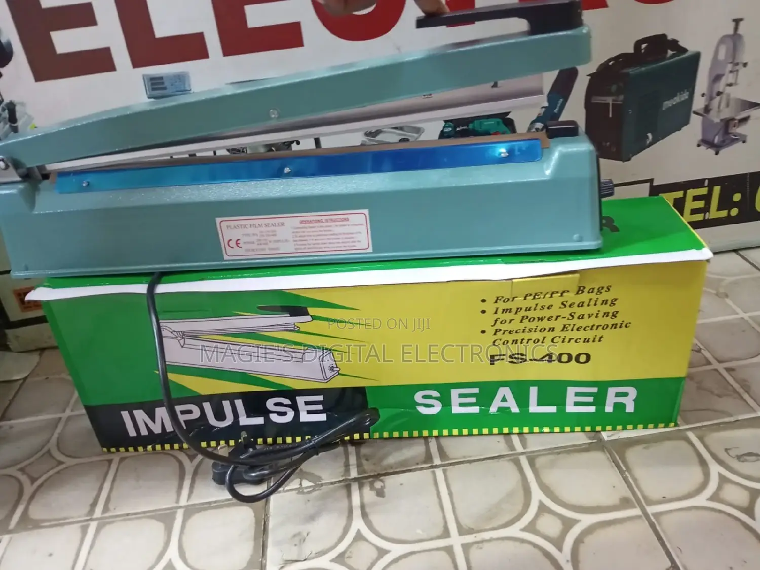 Top Guarantee 400mm Metallic Impulse Sealer