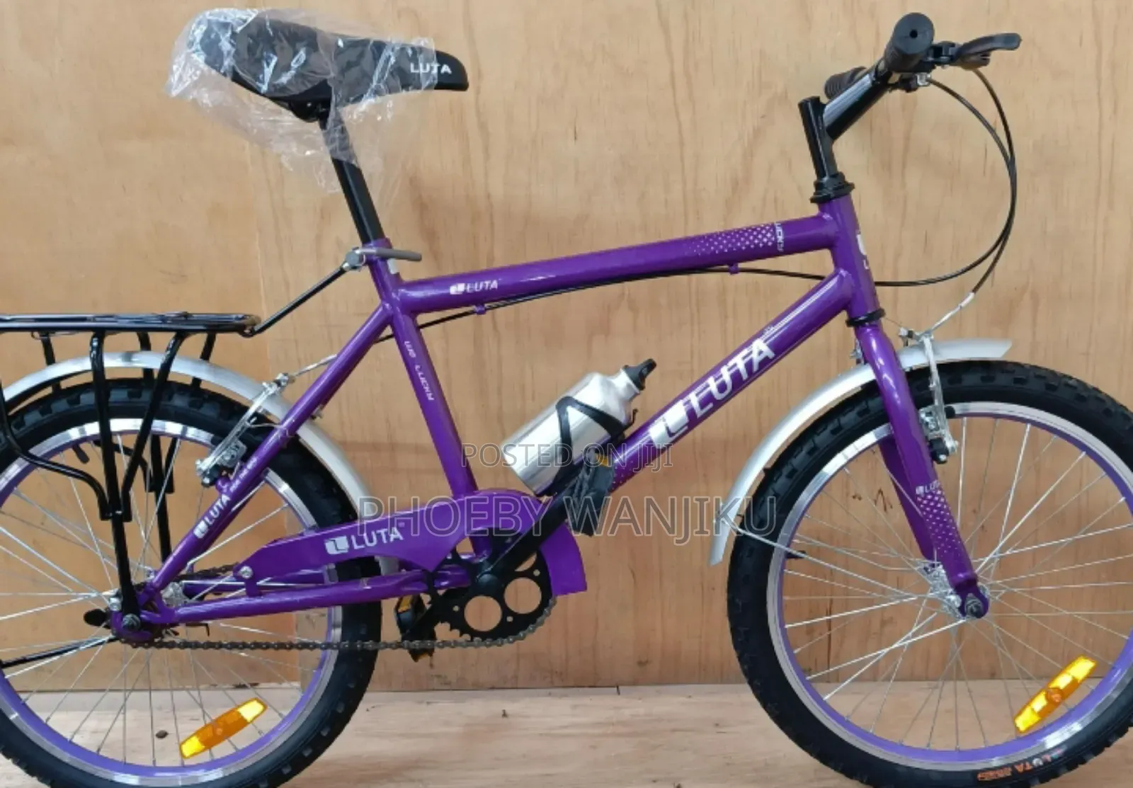Purple Pedal Bike