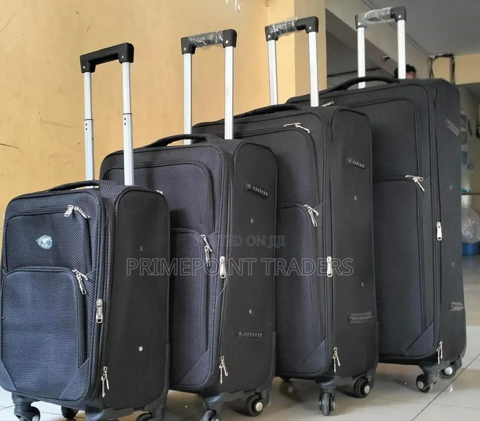 4 in 1 Fabric Laxurious Suitcase Briefcase