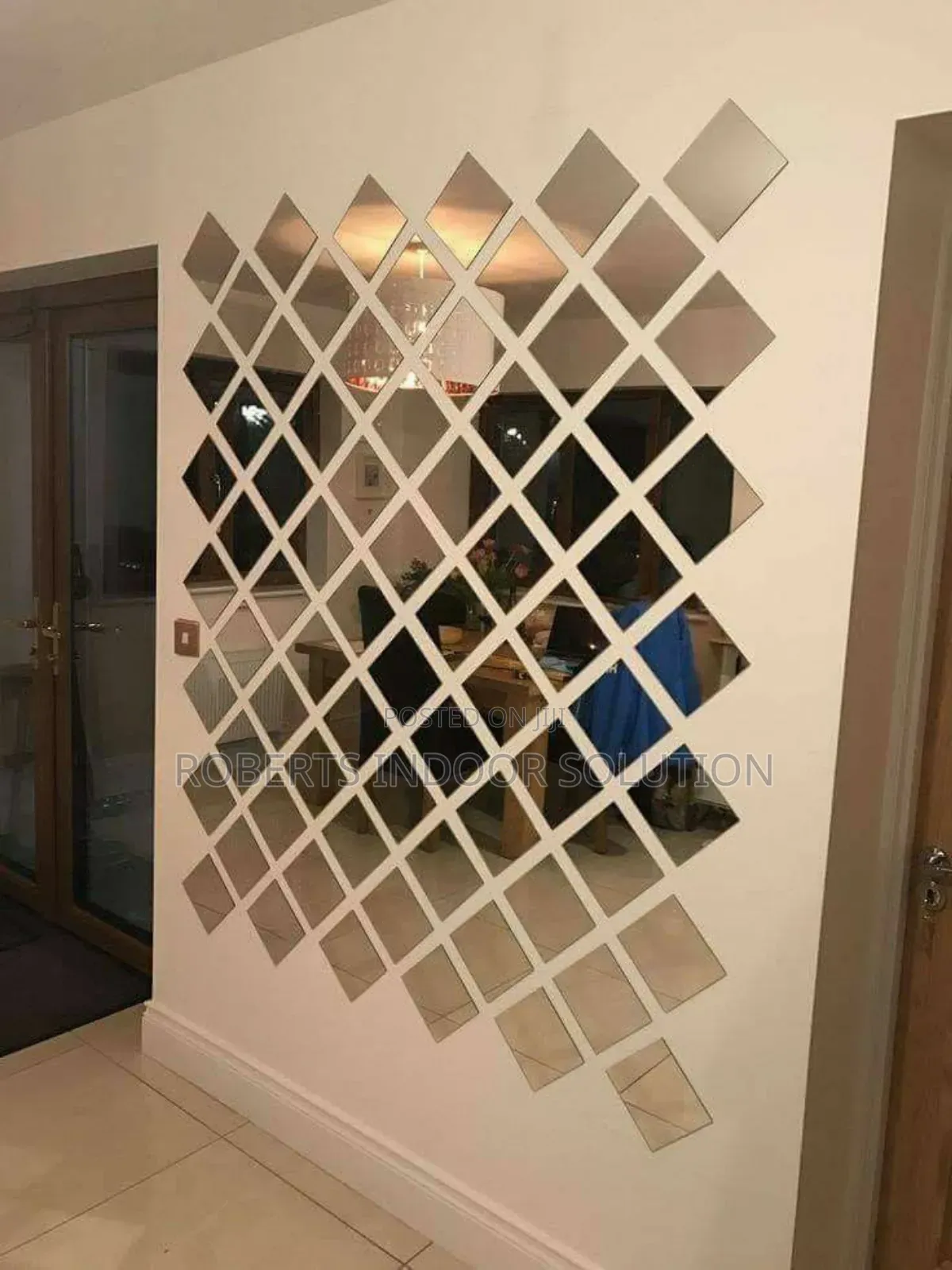 First Reflecting Acrylic Mirrors Diamond Shaped