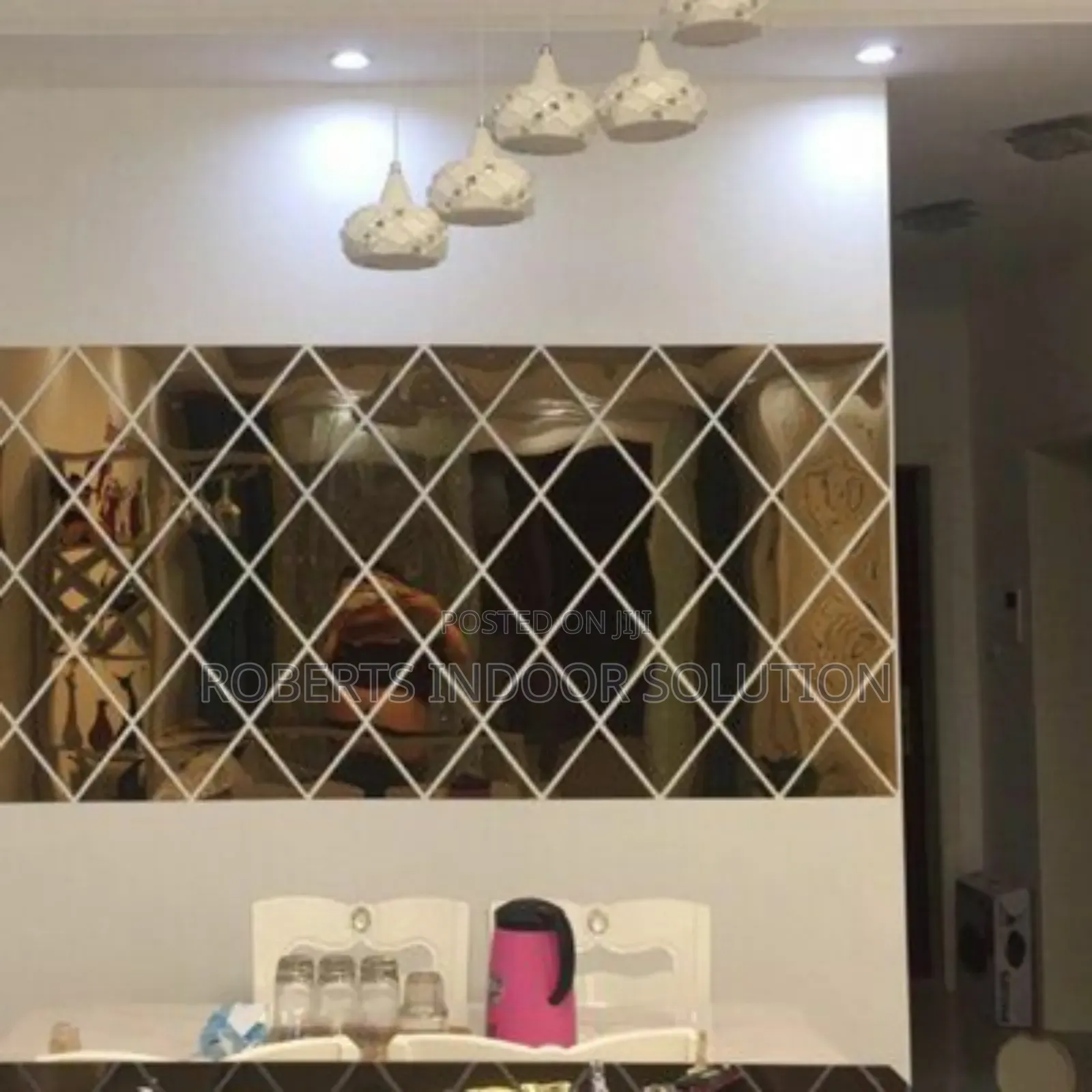 First Reflecting Acrylic Mirrors Diamond Shaped