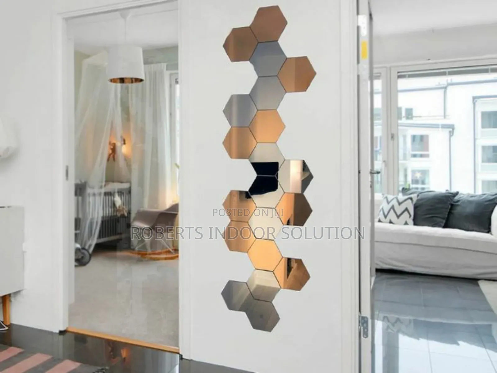Acrylic Mirror, Capturing Light at a Time Given It a Shot