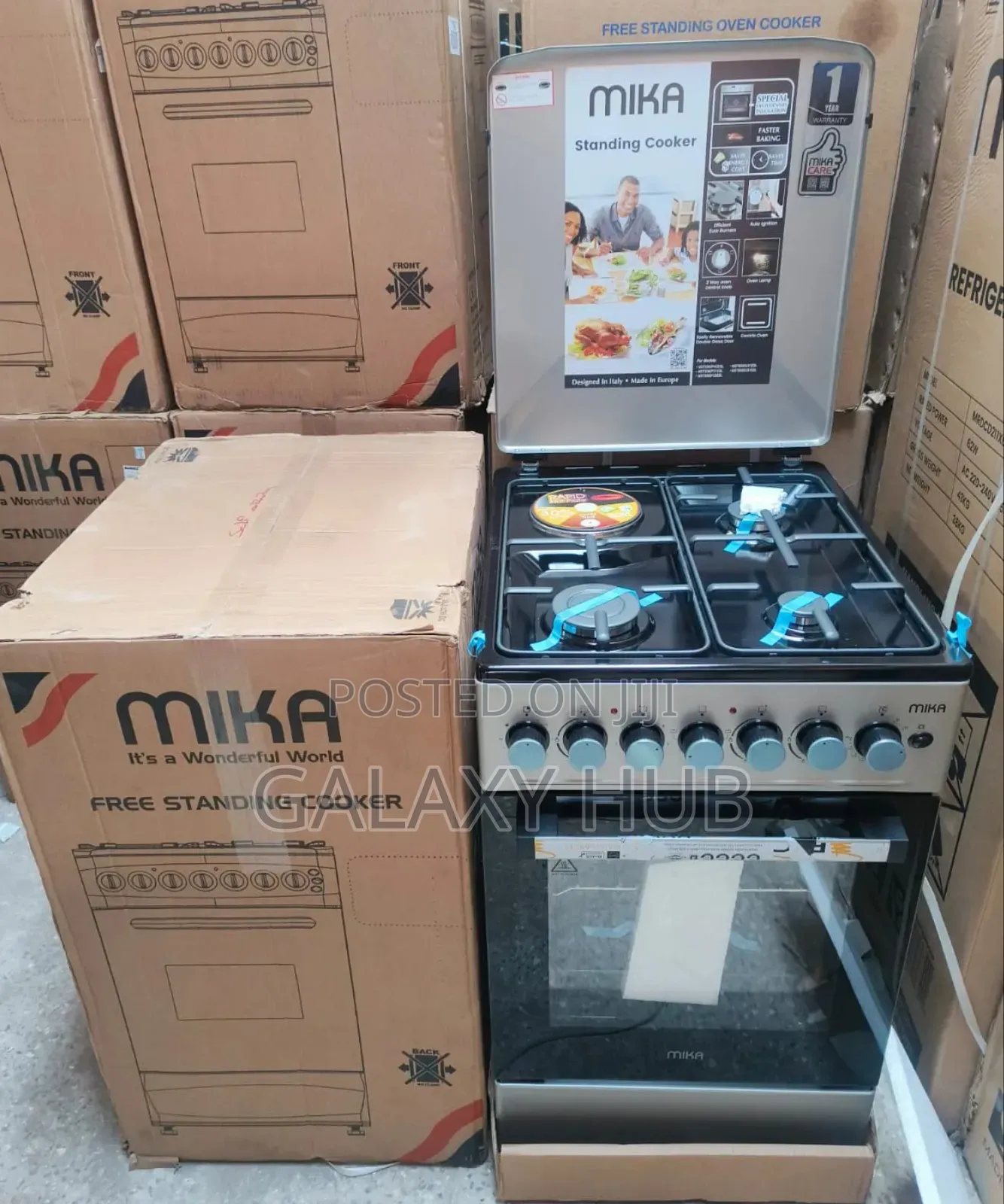 Mika 3+1 50*60 Standing Cooker