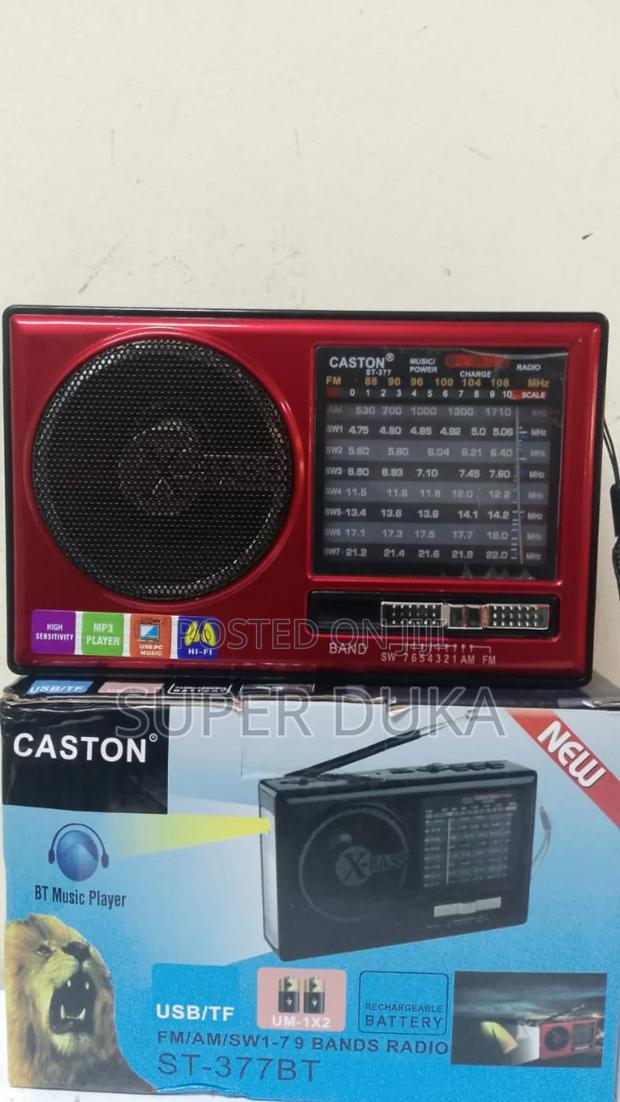 Caston St-377bt Portable Digital Multi-Frequency Radio. - main view