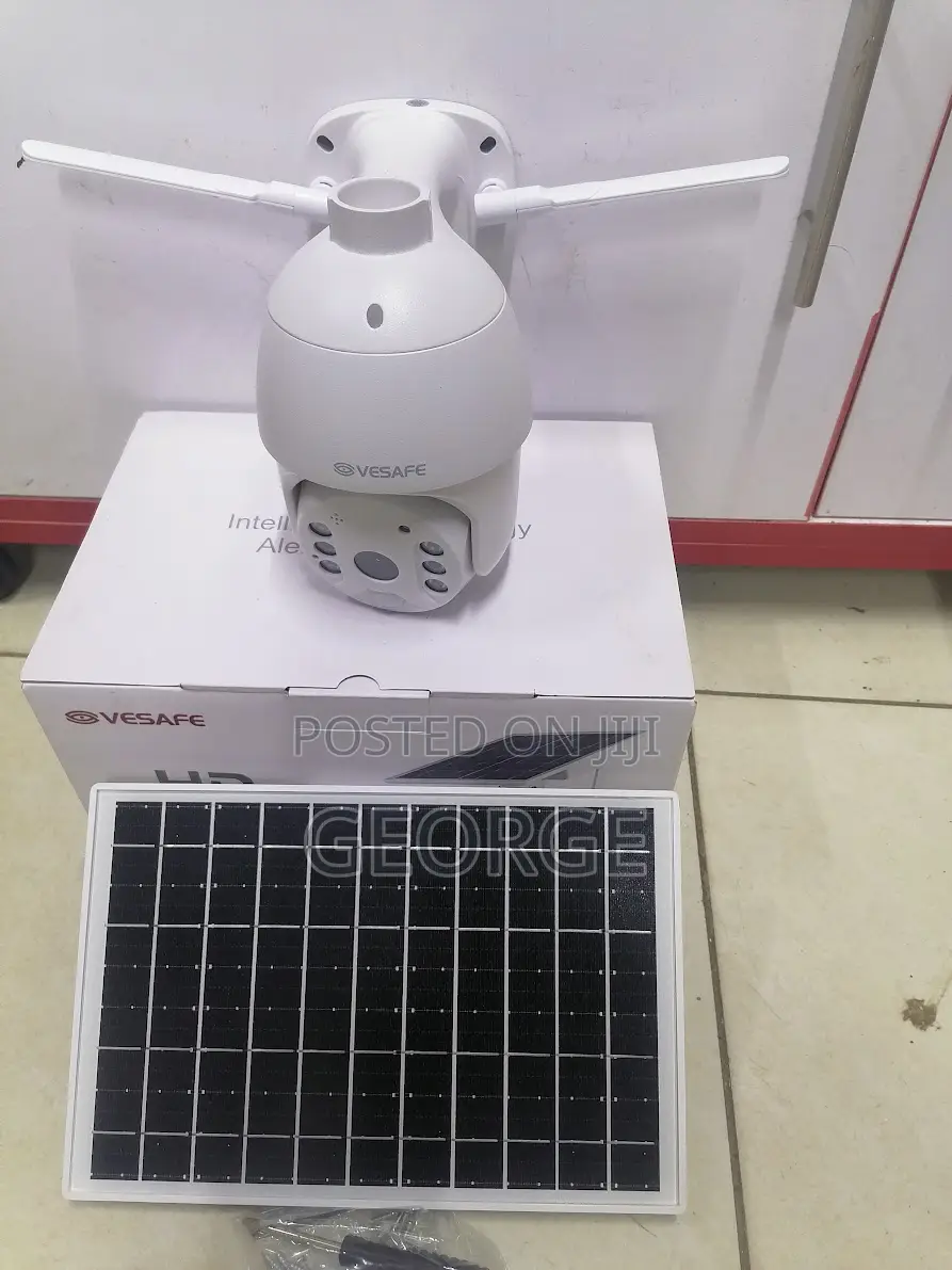 New Outdoor Ubox Single Lens 4g Solar PTZ Camera