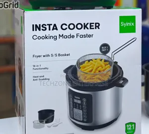 Syinix Pressure Cooker With 1000 Watts 14 in 1 Function 