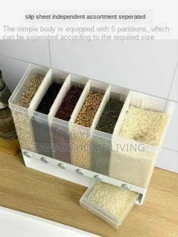 6 Compartment Cereals Dispenser - thumbnail 2