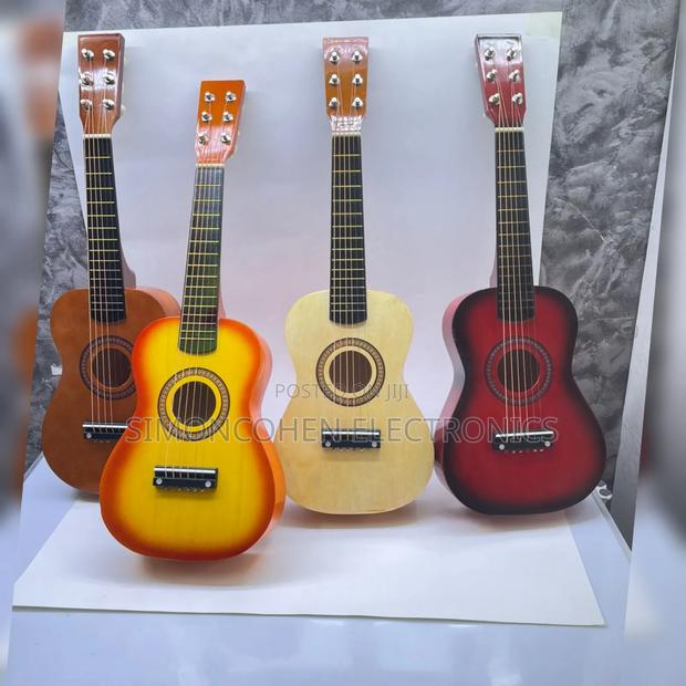 6 Strings Acoustic Guitar 23 Inches Long - main view