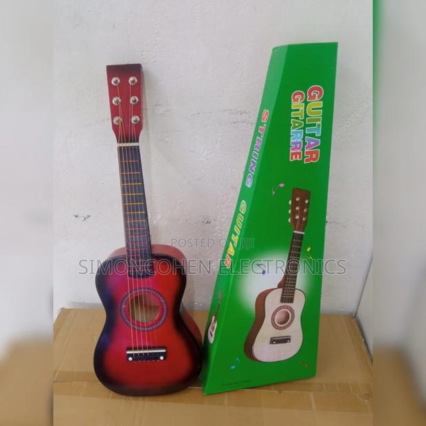 6 Strings Acoustic Guitar 23 Inches Long - thumbnail 2