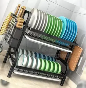 Dish Rack/Carbon Steel Dish Rack With Cutlery