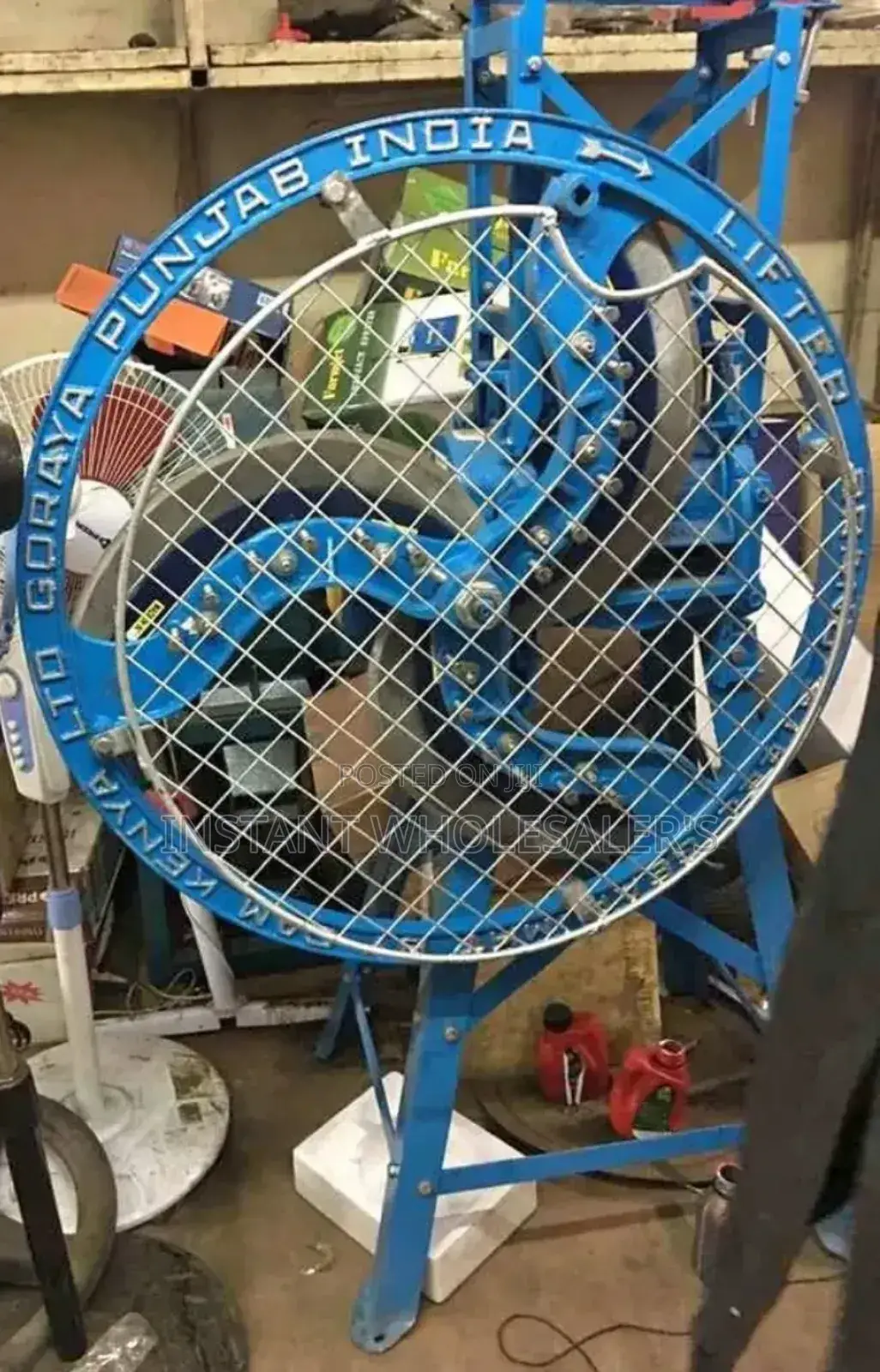 2 Blades Chaff Cutter With Motor
