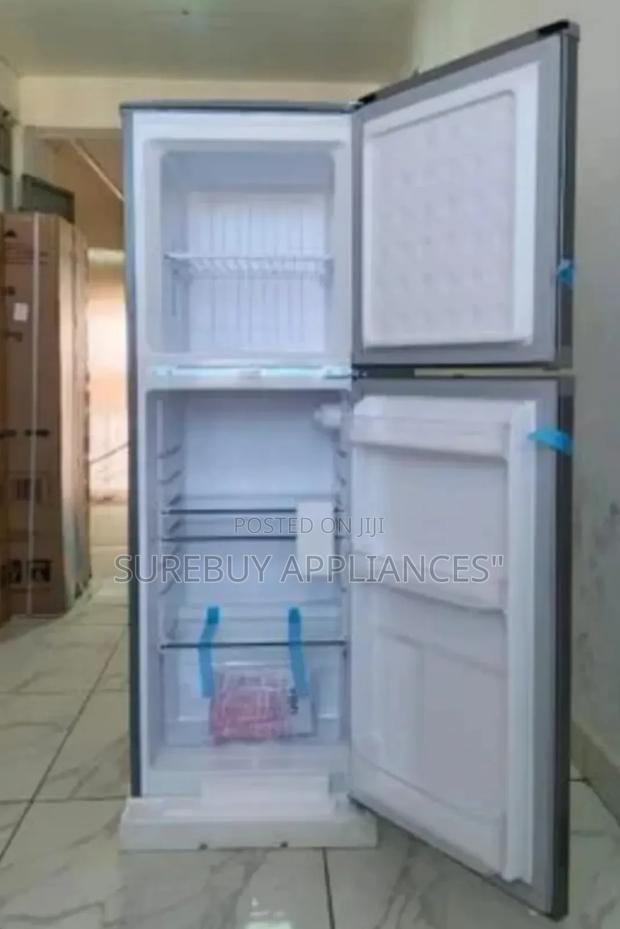 Von Double Door Fridge 195litres VRT-196drhx Inox - main view
