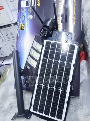 Outdoor Installation 4g Wifi Solar Street Light Camera