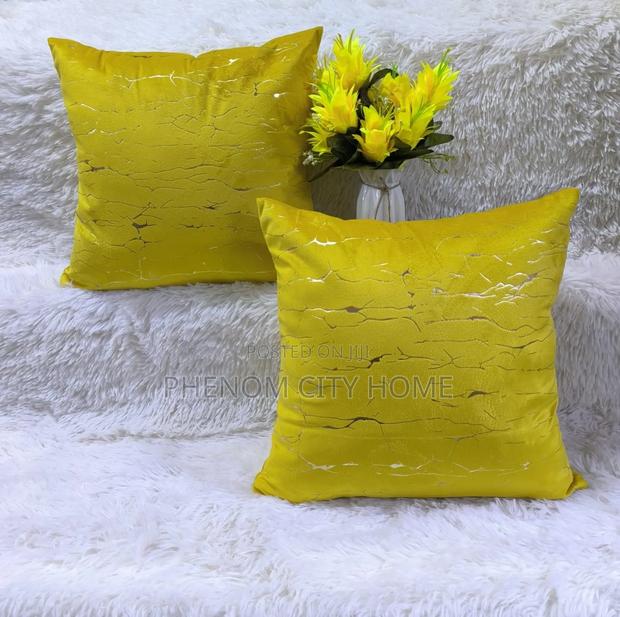 Mustard and Green Throwpillow Covers - thumbnail 2