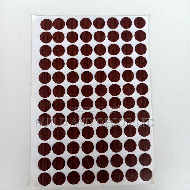 Adhesive Screw Cover or Stickers (Dark Walnut or Etimo) - thumbnail 2
