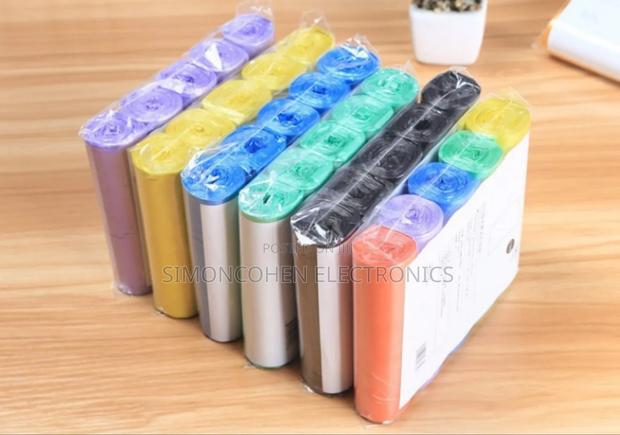100pcs Multicolor Trash/Garbage Bags - main view