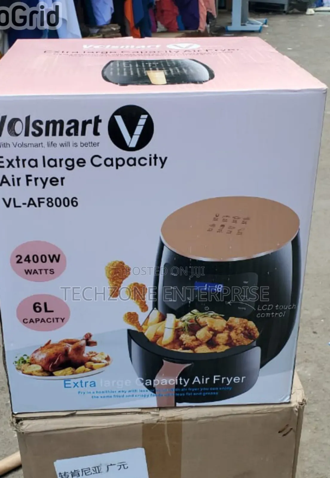 Volsmart Vl-Af8006 6 Litres Airfryer - 2400 Watts 