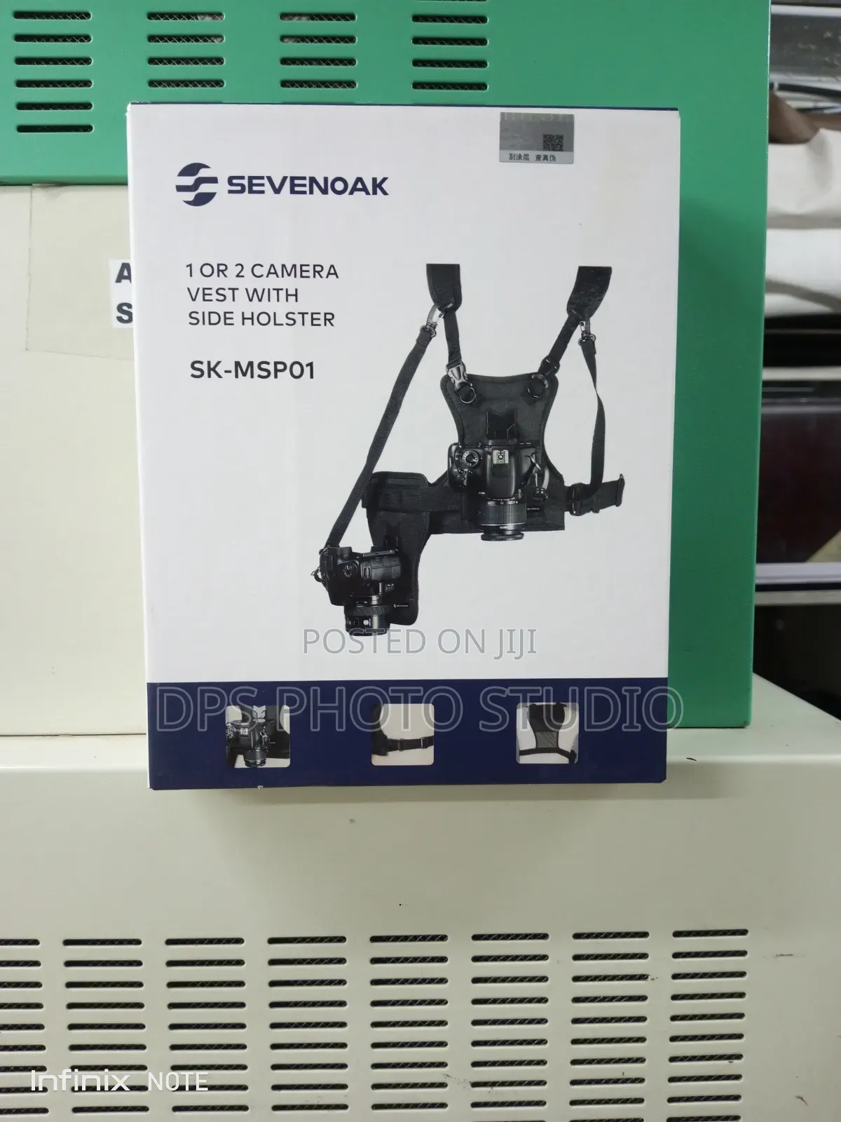 Sevenoak Sk-Msp01 1 or 2 Camera Vest With Side Holster.