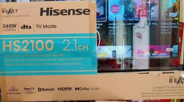 2.1 Ch Hisense Soundbar - main view