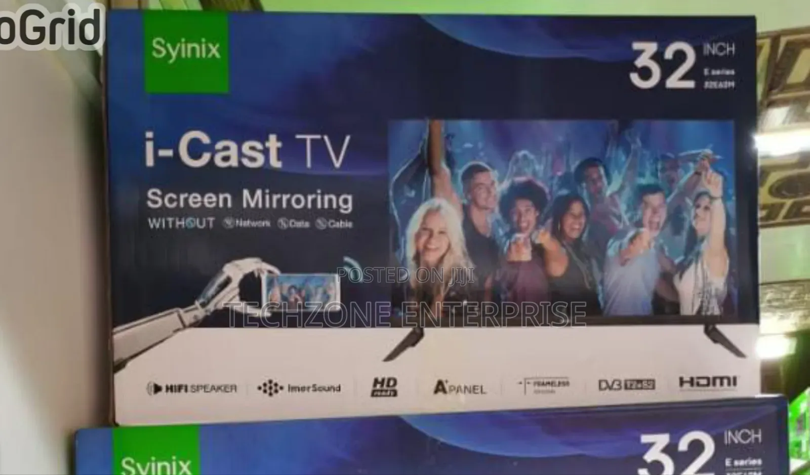Syinix 32 Digital Tv. With Antenna Ports 