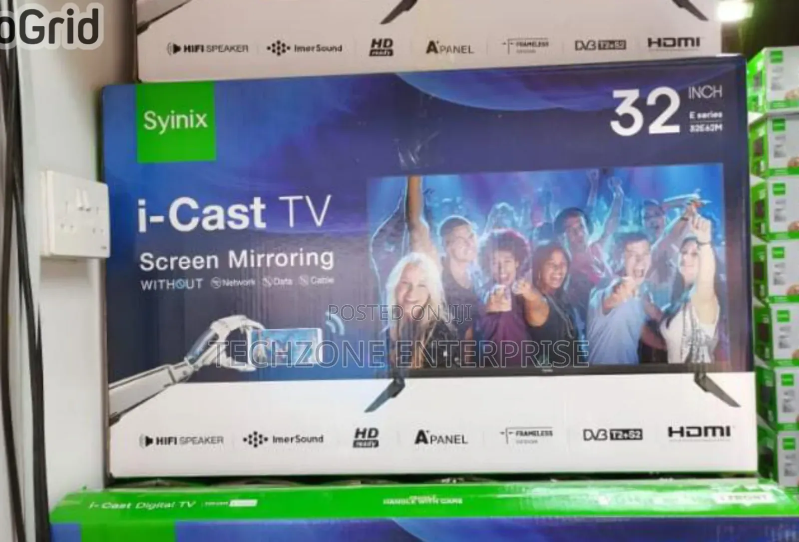 Syinix 32 Digital Tv. With Antenna Ports 