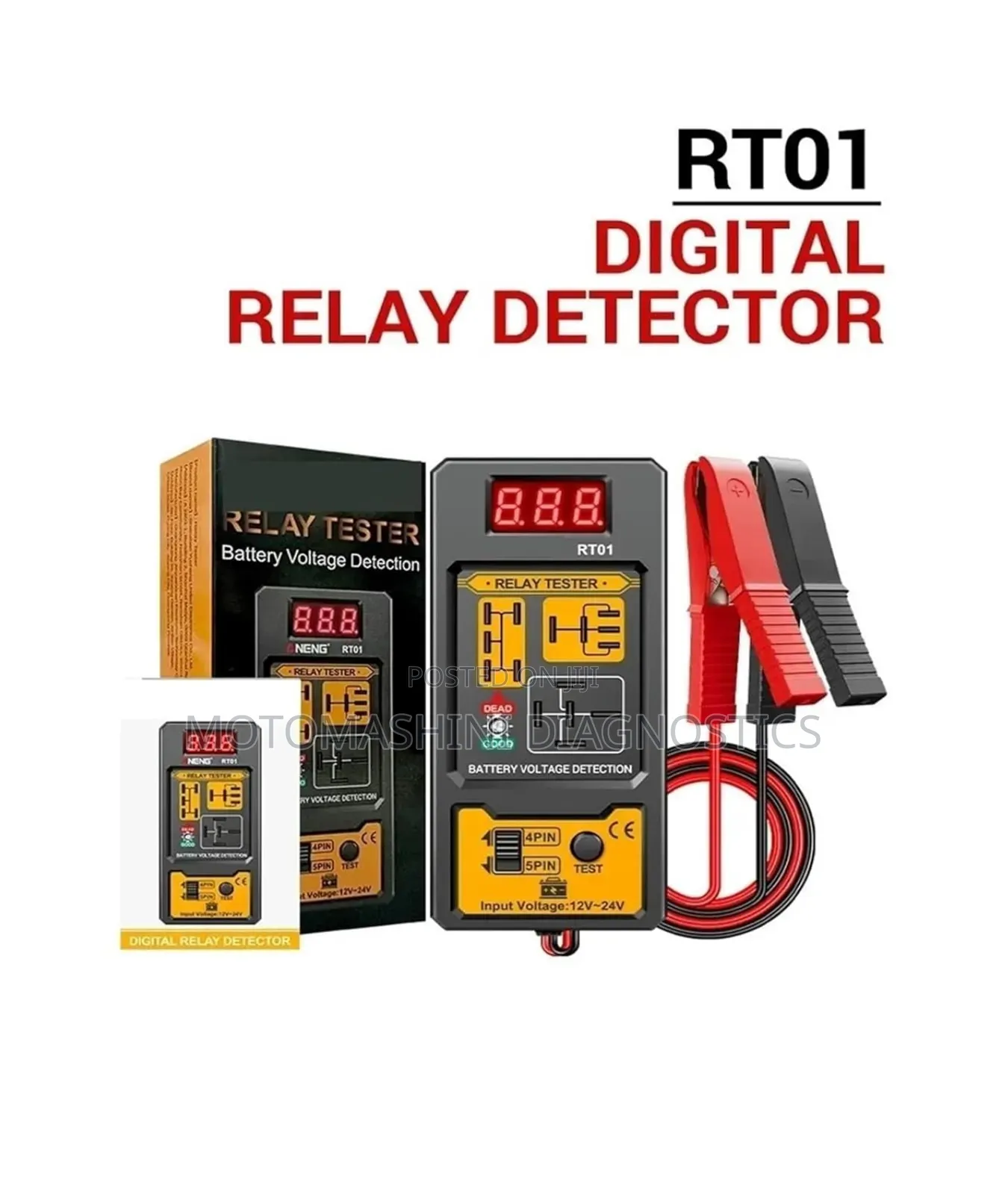 Automotive Electrical Vehicle Relay Tester