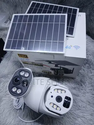 6mp Megapixels, Ubox 2dual Lens 2dual Solar CCTV Camera PTZ