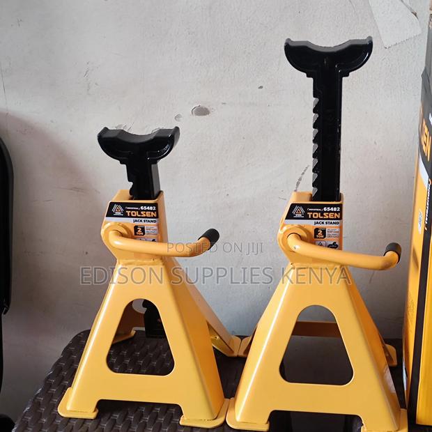 Jack Stands 2 Ton Tolsen Jack Stand 2ton Car Lifting Jacks - thumbnail 2