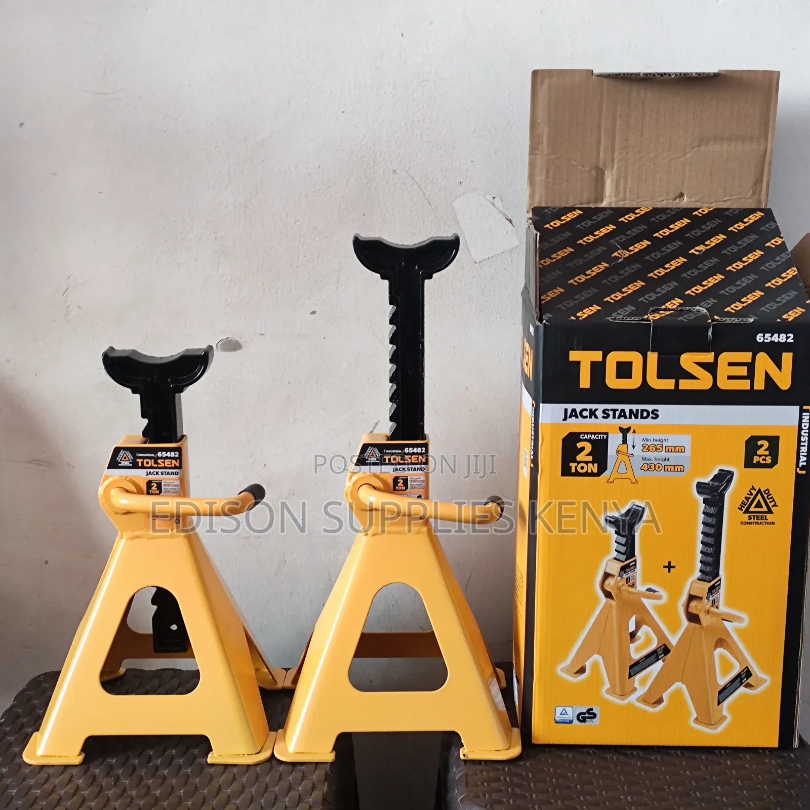 Jack Stands 2 Ton Tolsen Jack Stand 2ton Car Lifting Jacks