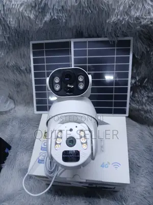 Home CCTV 2solar Camera 2dual Lens View Ubox 4g Wifi