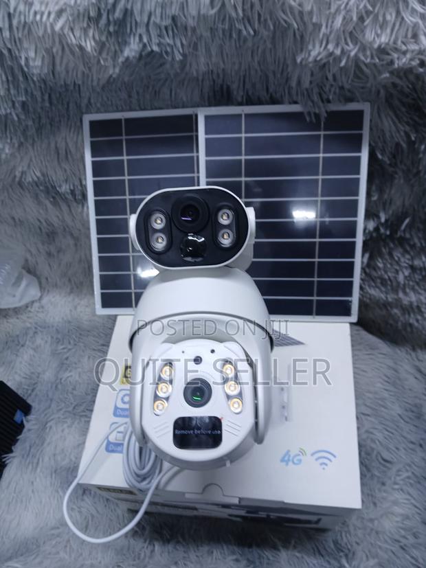 Home CCTV 2solar Camera 2dual Lens View Ubox 4g Wifi - main view