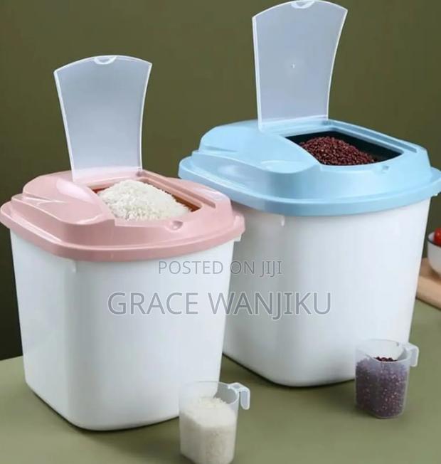 Plastic Rice Bucket - main view