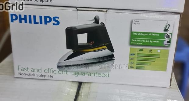 Philip Dry Iron Box With Button Groove