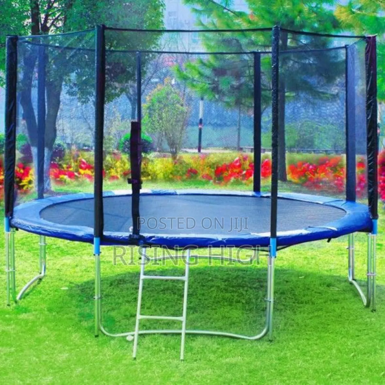 10ft Kids Trampoline With Ladder