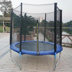 Heavy-Duty 10ft Trampoline – Outdoor Play Set - thumbnail 2
