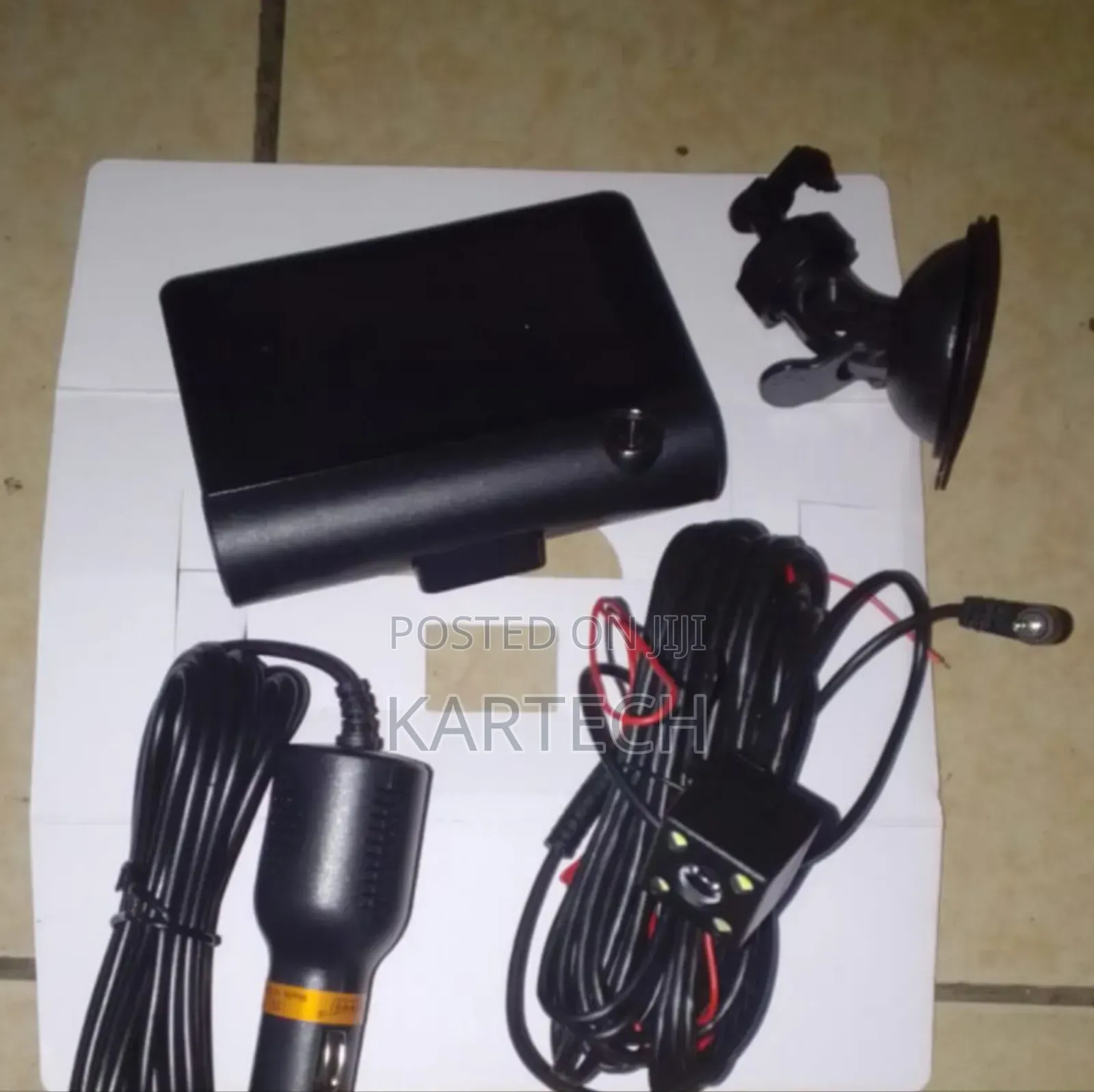 Dual Camera Car DVR Dash Cam System.