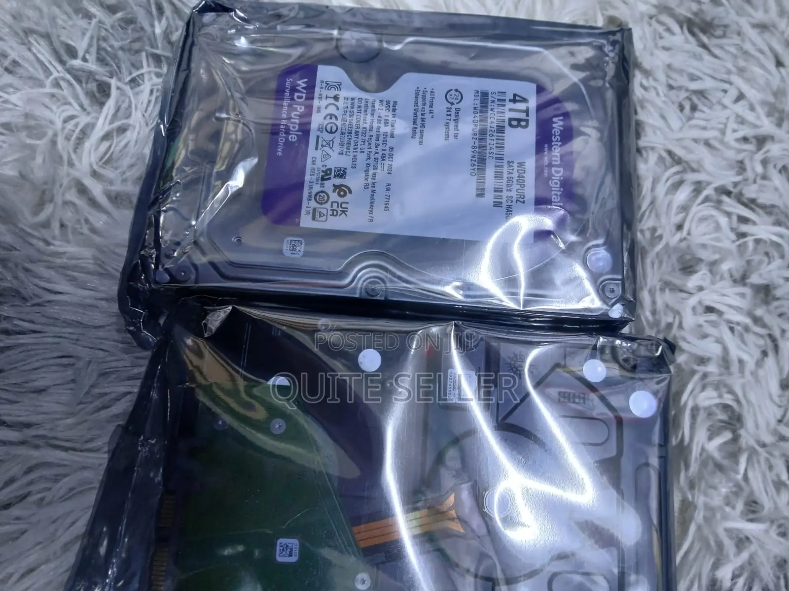 4tb Wd CCTV 3.5" Sata Internal Harddisk Drive for Desktop