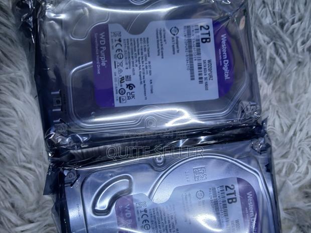 Internalwestern Wd Purple 2tb Surveillance Hard Disk Drive