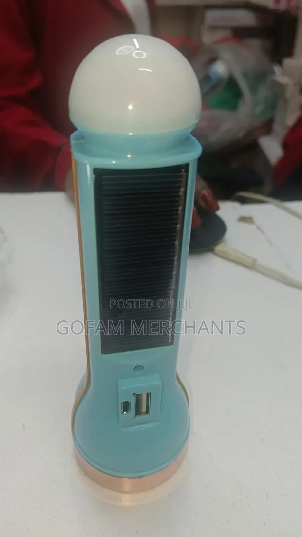 Solar Charging Search Light - main view