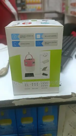 60w Dp Light Dual Solar Charging Lamp and Torch