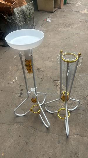 Classy White Stands for Flowers - thumbnail 2