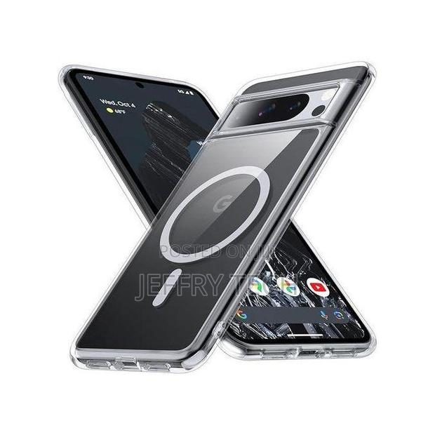 Google Pixel 8 Pro Clear Transparent Anti-Yellow Military Pr - main view