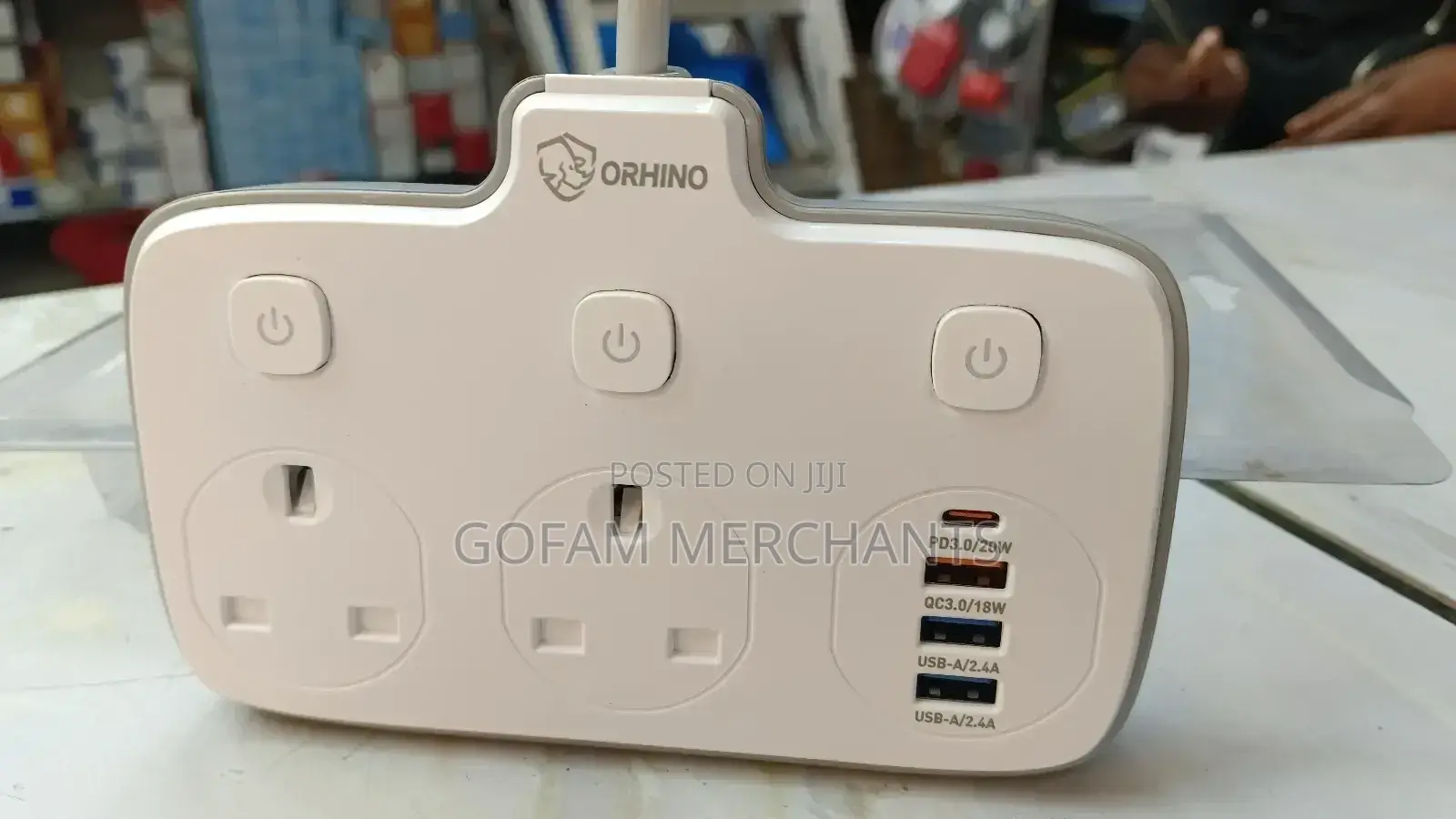 Orhino Safety Extension With Usb Ports for Fast Charging